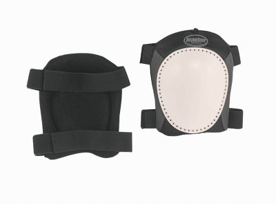 Bucket Boss Hard Shell Knee Pads, White