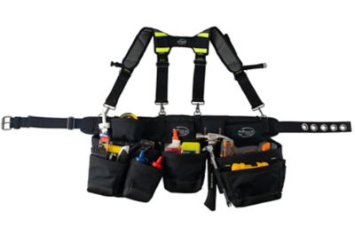 Image showing  Framer's Tool Belt with Suspenders, 1,680 Denier Poly