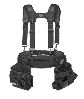 Dead on Tools Electrician's Tool Belt with Suspenders, 1,680 Poly