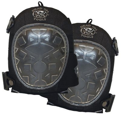 Dead on Tools No Rock Gel Knee Pads, Hard Cap, Neoprene Lining