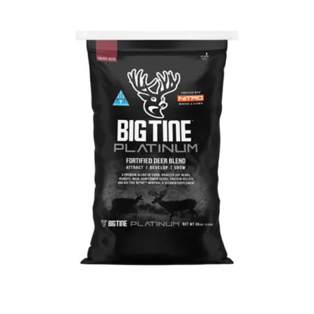 Big Tine Platinum Deer Mix Enriched with NITRO 30 lb bag Game Attractants