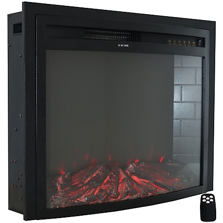 Sunnydaze Decor 28 in. Cozy Warmth Indoor Electric Fireplace Insert