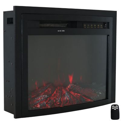 Sunnydaze Decor 23 in. Contemporary Comfort Indoor Electric Fireplace