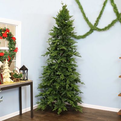Image showing  Slim and Stately Artificial Christmas Tree, 8 ft.
