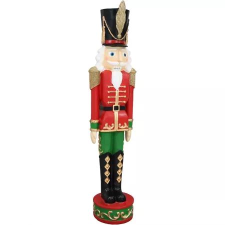 Sunnydaze Decor Kristoff the Nutcracker Soldier Christmas Ornament Christmas Statues