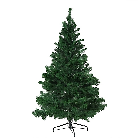 Sunnydaze Decor 5 ft. Faux Canadian Pine Artificial Christmas Tree with Hinged Branches