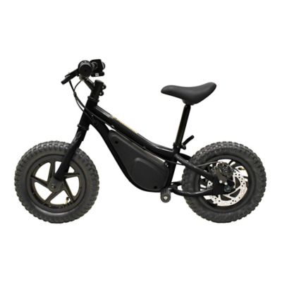 Image showing  Kids' 150W E11 Electric Balance Bike, Black