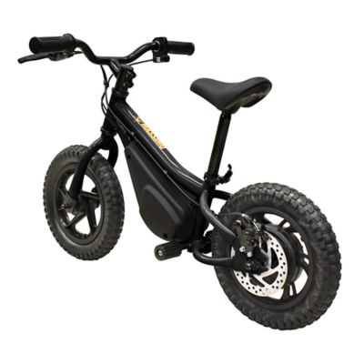 Image showing  Kids' 150W E11 Electric Balance Bike, Black