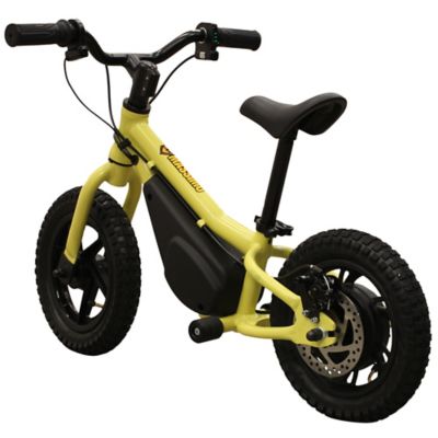 Image showing  Kids' 150W E11 Electric Balance Bike, Yellow