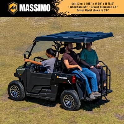 Image showing  Buck 250X Side by Side UTV/ATV, Electric Fuel Injected Engine