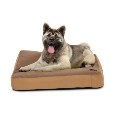 Image showing  Rectangular Water-Repellent Canvas Pillow Pet Bed, Large