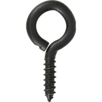 Image showing 5 th Hillman 0.307 in. x 2-7/8 in. Large Black Coated Durasteel Screw Eye Bolt