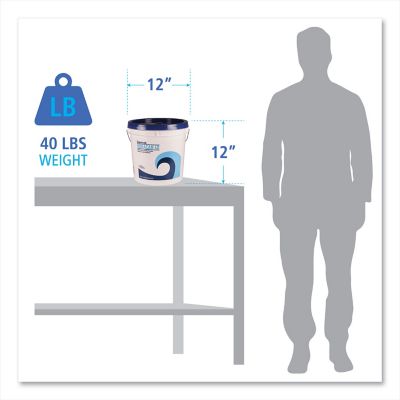Image showing  Low Suds Industrial Powder Laundry Detergent, Fresh Lemon Scent, 40 lb.