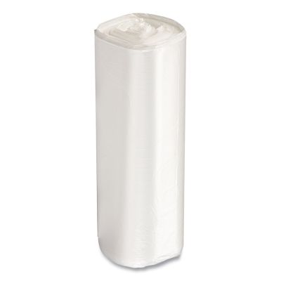 Image showing  60 gal. High-Density Commercial Can Liners Value Pack, 19 Microns, 38 in. x 58 in., Clear, 150 ct.