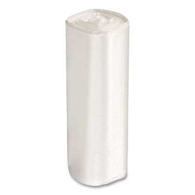 Image showing  60 gal. High-Density Commercial Can Liners Value Pack, 12 Microns, 38 in. x 58 in., Clear, 200 ct.