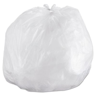 Inteplast Group 60 gal. High-Density Commercial Can Liners, 16 Microns, 43 in. x 48 in., Natural, 200-Pack