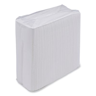 Image showing 7 th Boardwalk Tall-Fold Dispenser Napkins, 12 in. x 7 in., White, 10,000 pc.