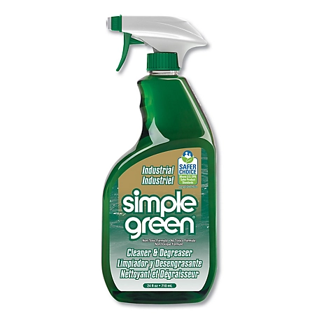 Simple Green Industrial All-Purpose Cleaner and Degreaser, Concentrated, 24 oz., 12 ct.