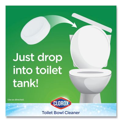 Image showing 5 th Clorox 3.5 oz. Automatic Toilet Bowl Cleaner, 2/Pack, 6 Packs/Carton