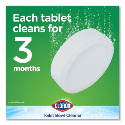 Image showing 6 th Clorox 3.5 oz. Automatic Toilet Bowl Cleaner, 2/Pack, 6 Packs/Carton