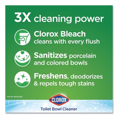 Image showing 7 th Clorox 3.5 oz. Automatic Toilet Bowl Cleaner, 2/Pack, 6 Packs/Carton