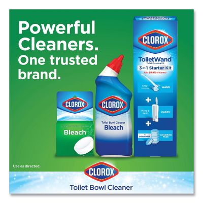Image showing 9 th Clorox 3.5 oz. Automatic Toilet Bowl Cleaner, 2/Pack, 6 Packs/Carton