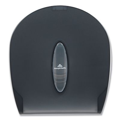 Georgia Pacific Jumbo Jr. Bathroom Tissue Dispenser, Translucent Smoke, GPC59009