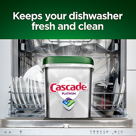 Cascade Platinum Fresh Scent Dishwasher Detergent, 62 count, 34.5 oz