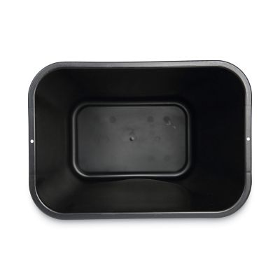 Image showing  28 qt. Soft-Sided PlasticWaste Basket, Black