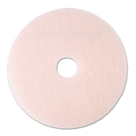 3M 20 in. Ultra High-Speed Eraser Floor Burnishing Pad 3600, Pink, 5-Pack