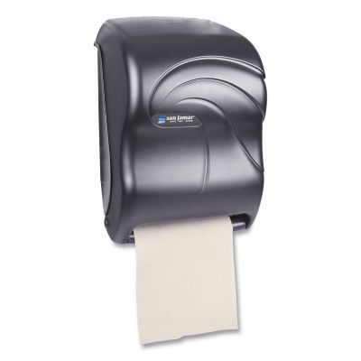 Image showing  Electronic Touch-Less Roll Paper Towel Dispenser, 11-3/4 in. x 9 in. x 15-1/2 in., Black