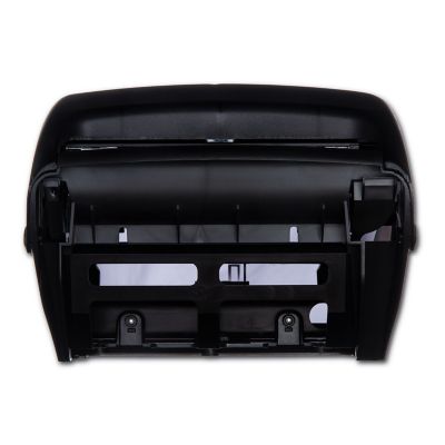 Image showing 6 th San Jamar Electronic Touch-Less Roll Paper Towel Dispenser, 11-3/4 in. x 9 in. x 15-1/2 in., Black