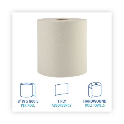 Image showing  Green Universal Roll Paper Towels, 8 in. x 800 ft., 6 ct.