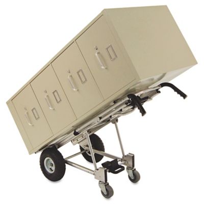Image showing  1,000 lb./800 lb. Capacity 2-Wheel 3-in-1 Convertible Hand Truck, 21.06 in. x 21.85 in. x 48.03 in., Aluminum