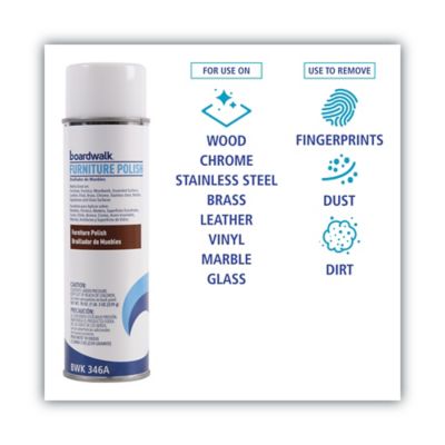 Image showing  Furniture Polish, Lemon, 19 oz., 12 ct.