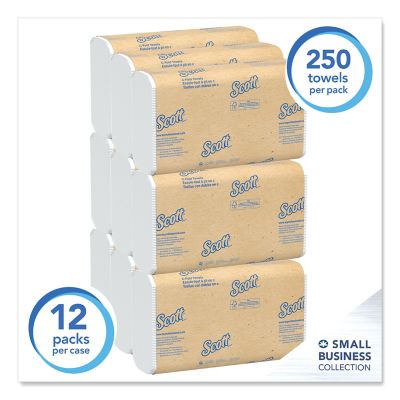 Image showing  Multi-Fold Paper Towels, Absorbency Pockets, 9-2/5 in. x 9-1/5 in., White, 250 ct.