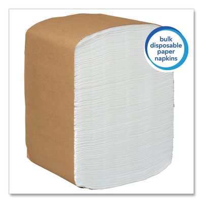 Image showing 2 th Scott Full-Fold 1-Ply Dispenser Napkins, 13 in. x 12 in., White, 16 pc.