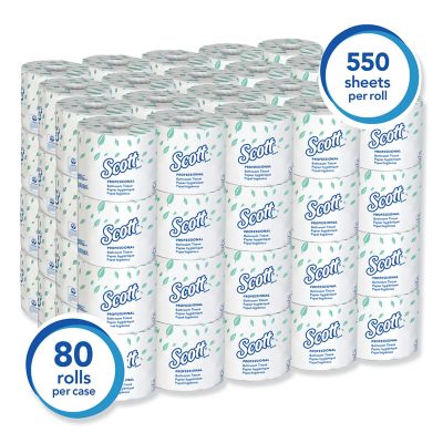 Image showing  Essential Standard Roll Bathroom Tissue, Septic Safe, 2-Ply, White