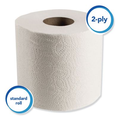 Image showing 5 th Scott Essential Standard Roll Bathroom Tissue, Septic Safe, 2-Ply, White