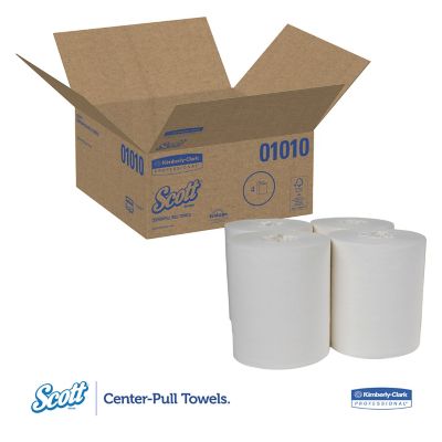 Image showing  Essential Center-Pull Paper Towels, Absorbency Pockets, 2-Ply, 8 in. x 15 in., 4 ct.