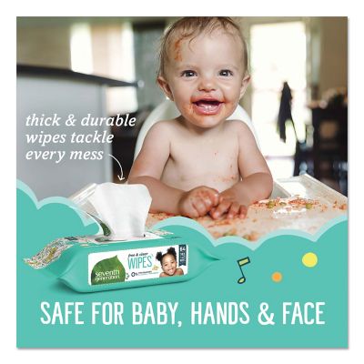 Image showing  Free and Clear Baby Wipes Refill, Unscented, 256 ct.