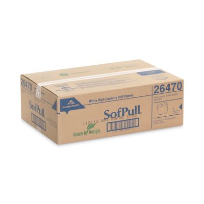 Image showing  Hard-Wound Roll Paper Towels, Non-Perforated, 7.87 in. x 1,000 ft., White, 6 ct.