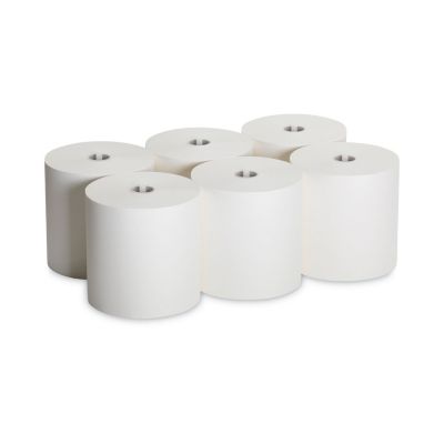 Image showing  Hard-Wound Roll Paper Towels, Non-Perforated, 7.87 in. x 1,000 ft., White, 6 ct.