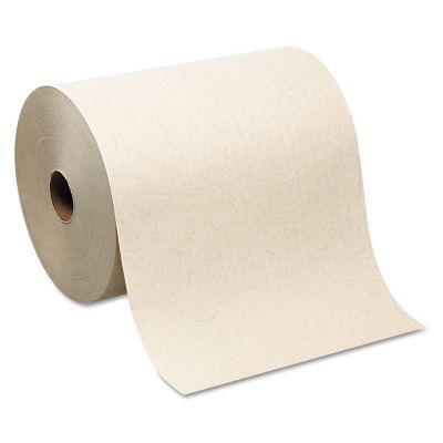 Georgia Pacific Hard-Wound Roll Paper Towels, Non-Perforated, 7.87 in. x 1,000 ft., Brown, 6 ct.