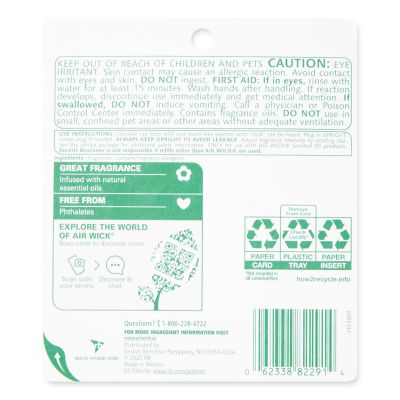 Image showing  Scented Oil Twin Refill, Fresh Linen, 0.67 oz., 6 ct.