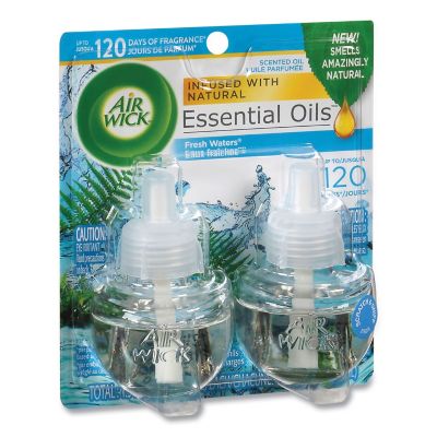 Image showing  Scented Oil Refill, Fresh Waters, 0.67 oz., 6 ct.