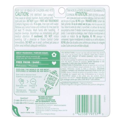 Image showing  Scented Oil Refill, Fresh Waters, 0.67 oz., 6 ct.