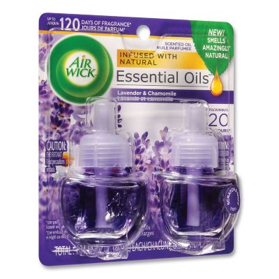 Image showing  Scented Oil Refill, Lavender and Chamomile, Purple, 0.67 oz., 2 ct.