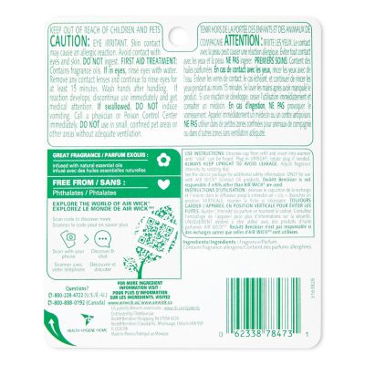 Image showing  Scented Oil Refill, Lavender and Chamomile, Purple, 0.67 oz., 2 ct.