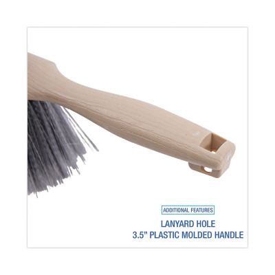 Image showing  Counter Brush, Polypropylene Fill, 8 in., Tan Handle